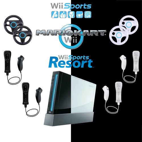 Nintendo wii konsole schwarz - wii,