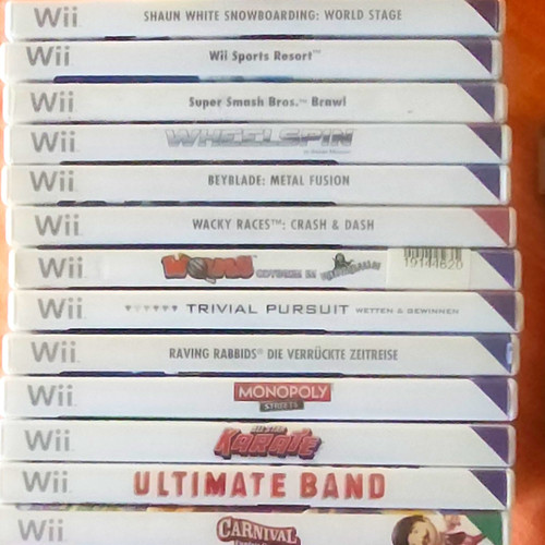 Nintendo wii spielesammlung - wii,