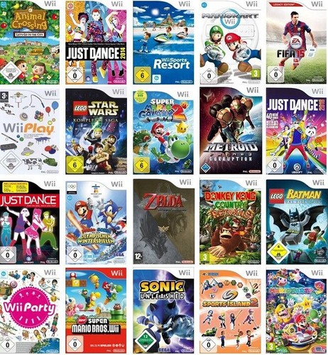Nintendo wii spiele auswahl - wii,