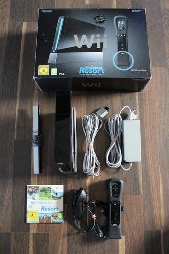 Nintendo wii konsole schwarz - nintendo,