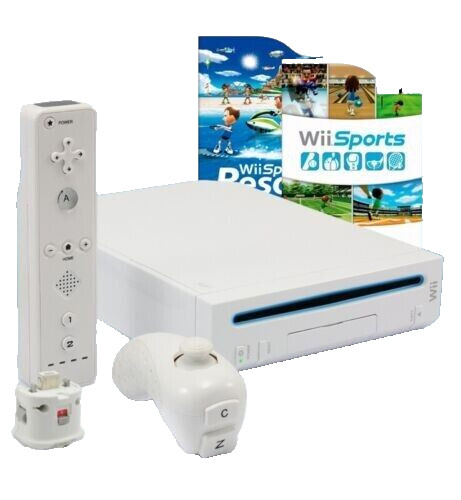 Nintendo wii konsole weiß - wii, +
