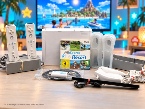 Nintendo wii weiß - nintendo, remote