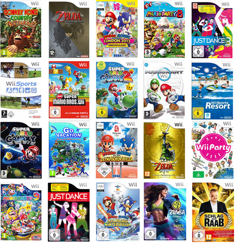 Nintendo wii spiele - nintendo,